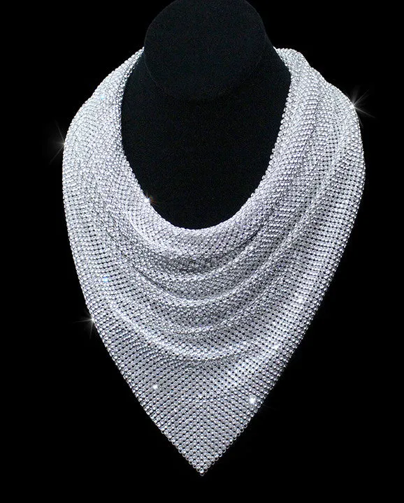 Swarovski Crystal Mesh Bandana