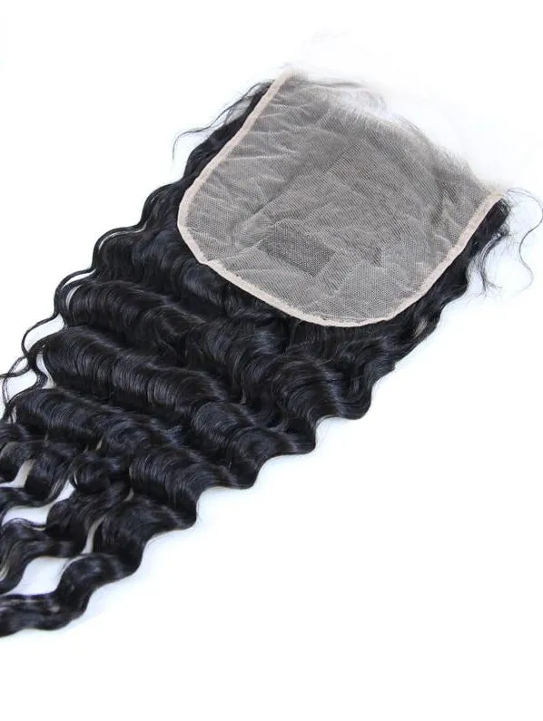 Swiss Lace Closure Brazilian Loose Wave 7x7 Closure