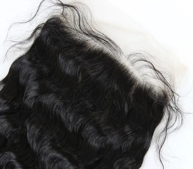 Swiss Lace Closure Brazilian Loose Wave 7x7 Closure