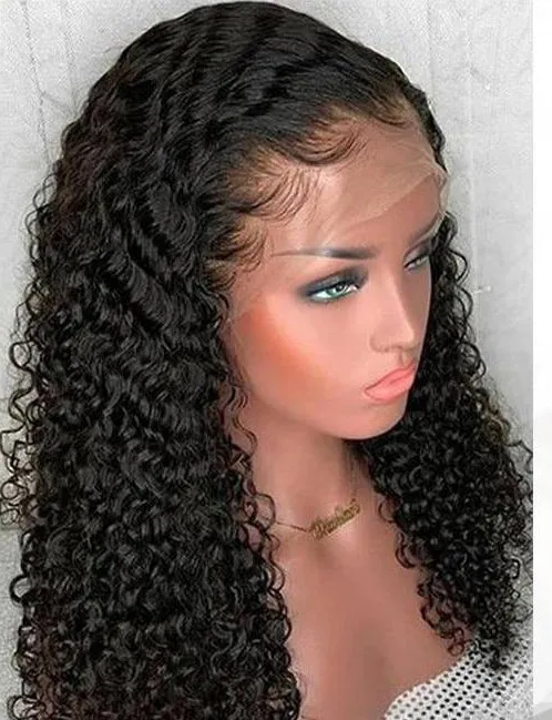Swiss Lace Exotic Curly Lace Front Wig