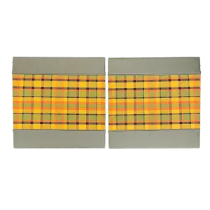 T2 1968-79 BEHIND CAB SEAT WESTFALIA CLOTH PANELS