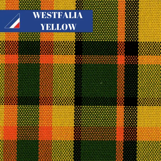 T2 1968-79 BEHIND CAB SEAT WESTFALIA CLOTH PANELS