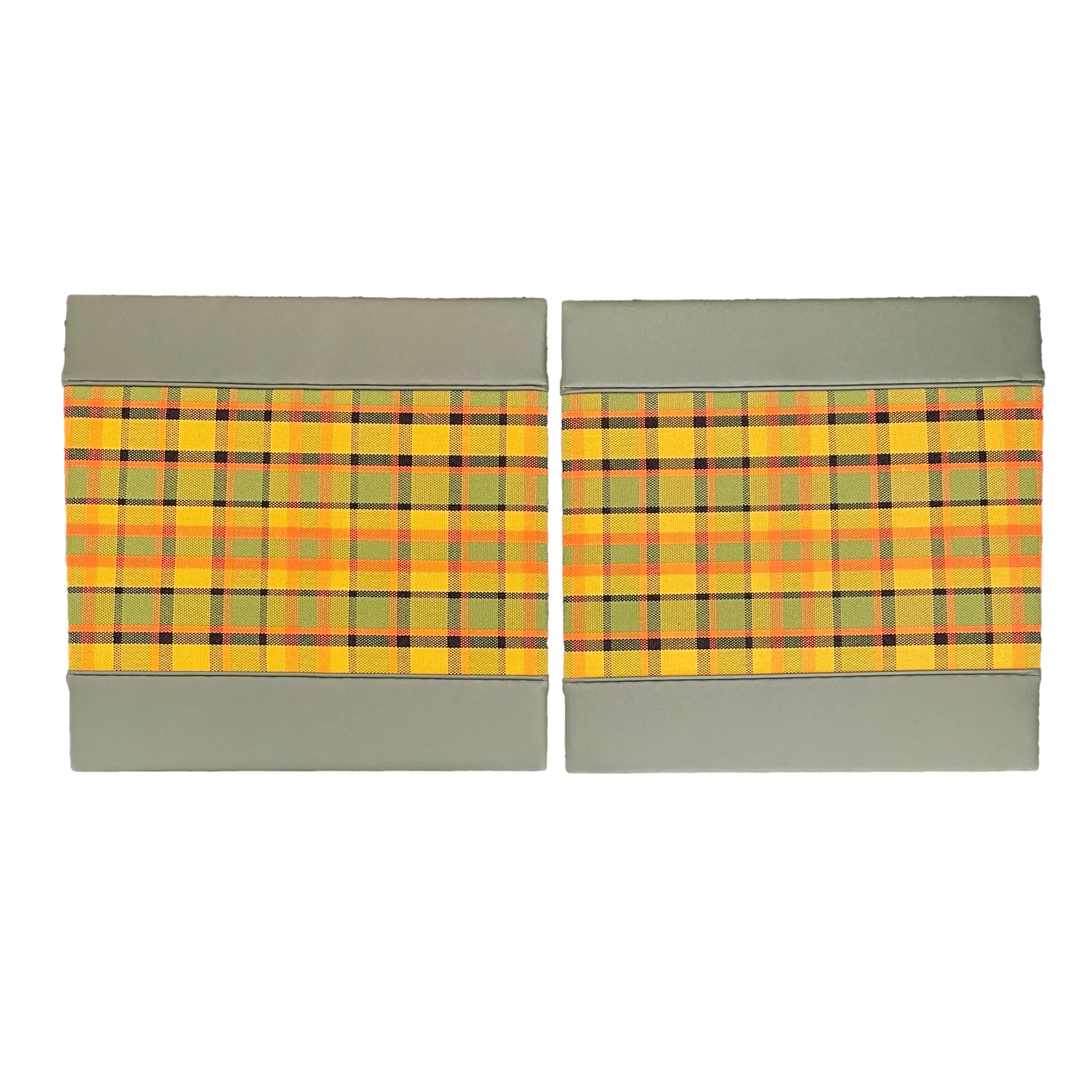 T2 1968-79 BEHIND CAB SEAT WESTFALIA CLOTH PANELS