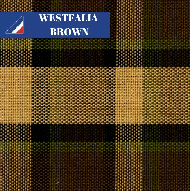 T2 1968-79 BEHIND CAB SEAT WESTFALIA CLOTH PANELS