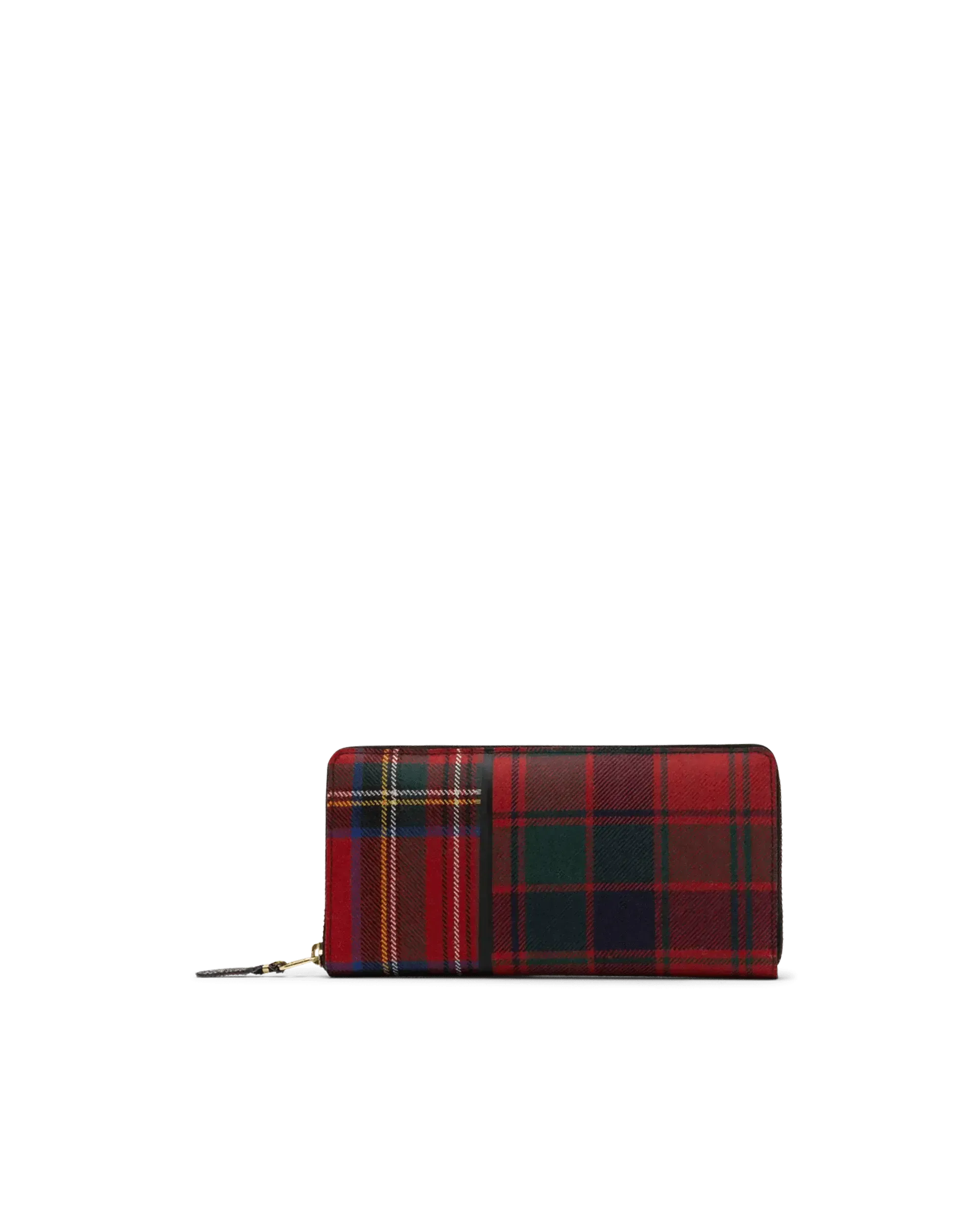 Tartan Patchwork Large Zip Wallet