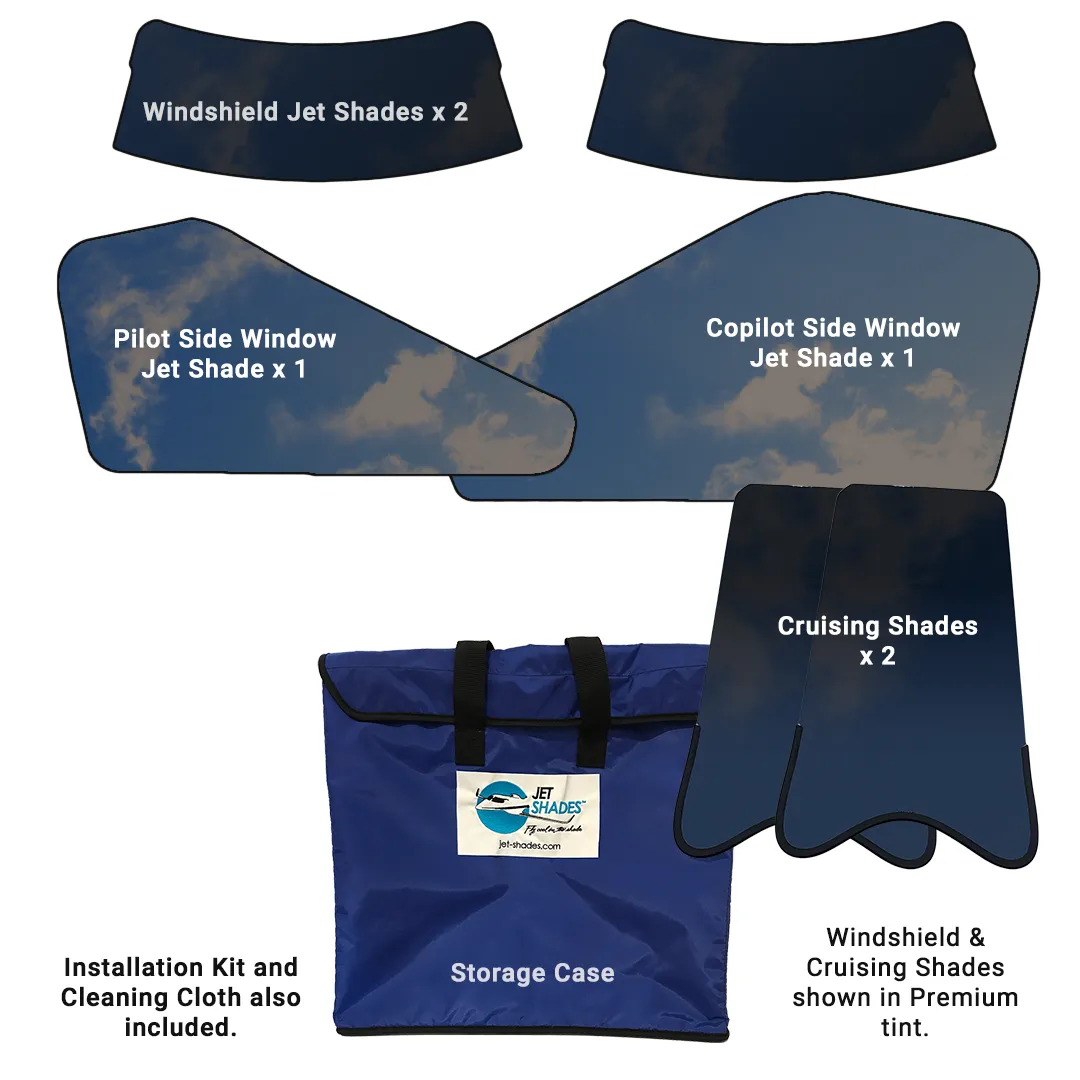 TBM 850 Generation 2 Professional Series Jet Shades