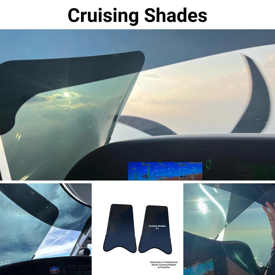 TBM 850 Generation 2 Professional Series Jet Shades