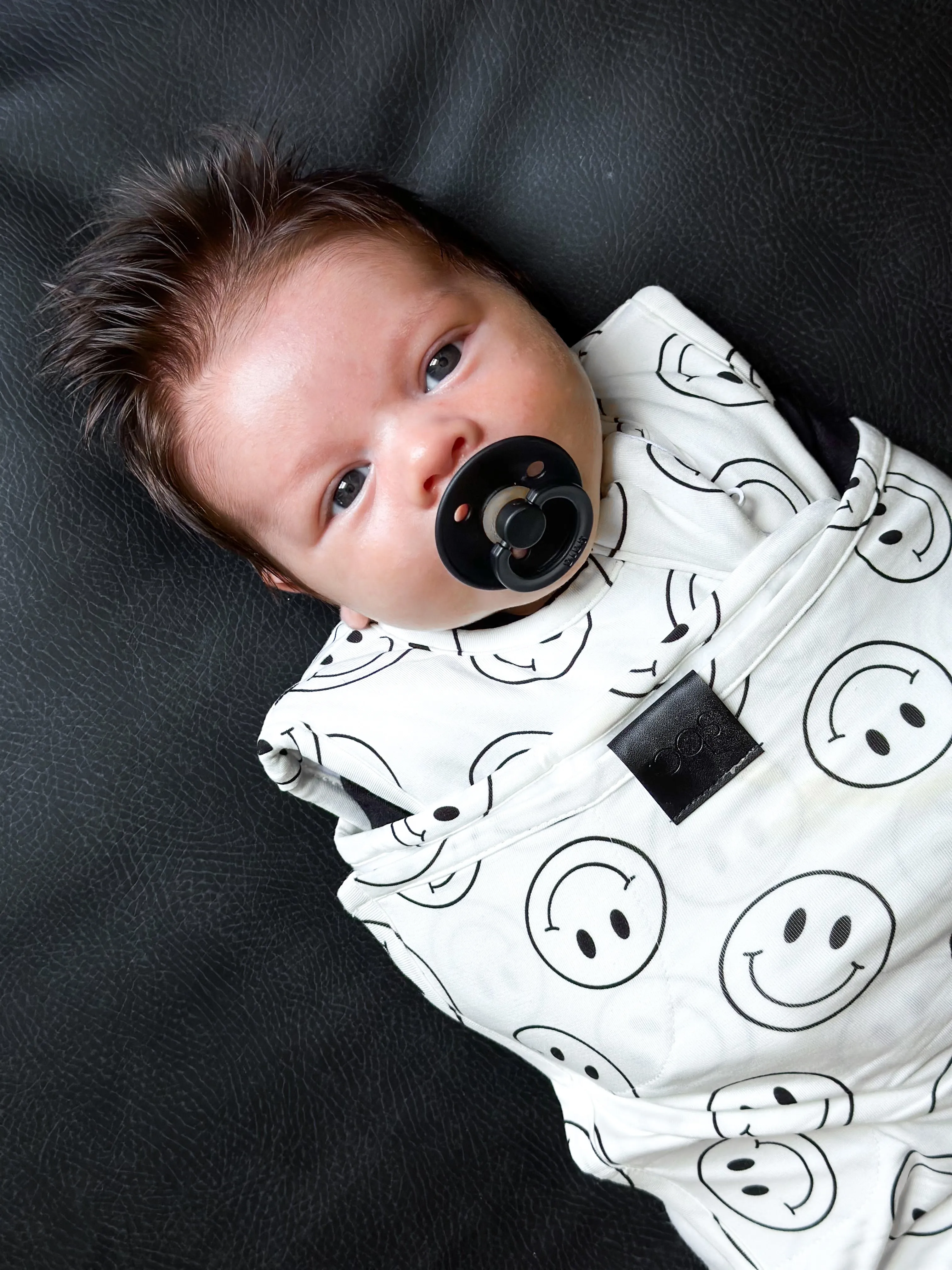 The Bamboo Sleepsack Swaddler in Onyx - 1.0TOG