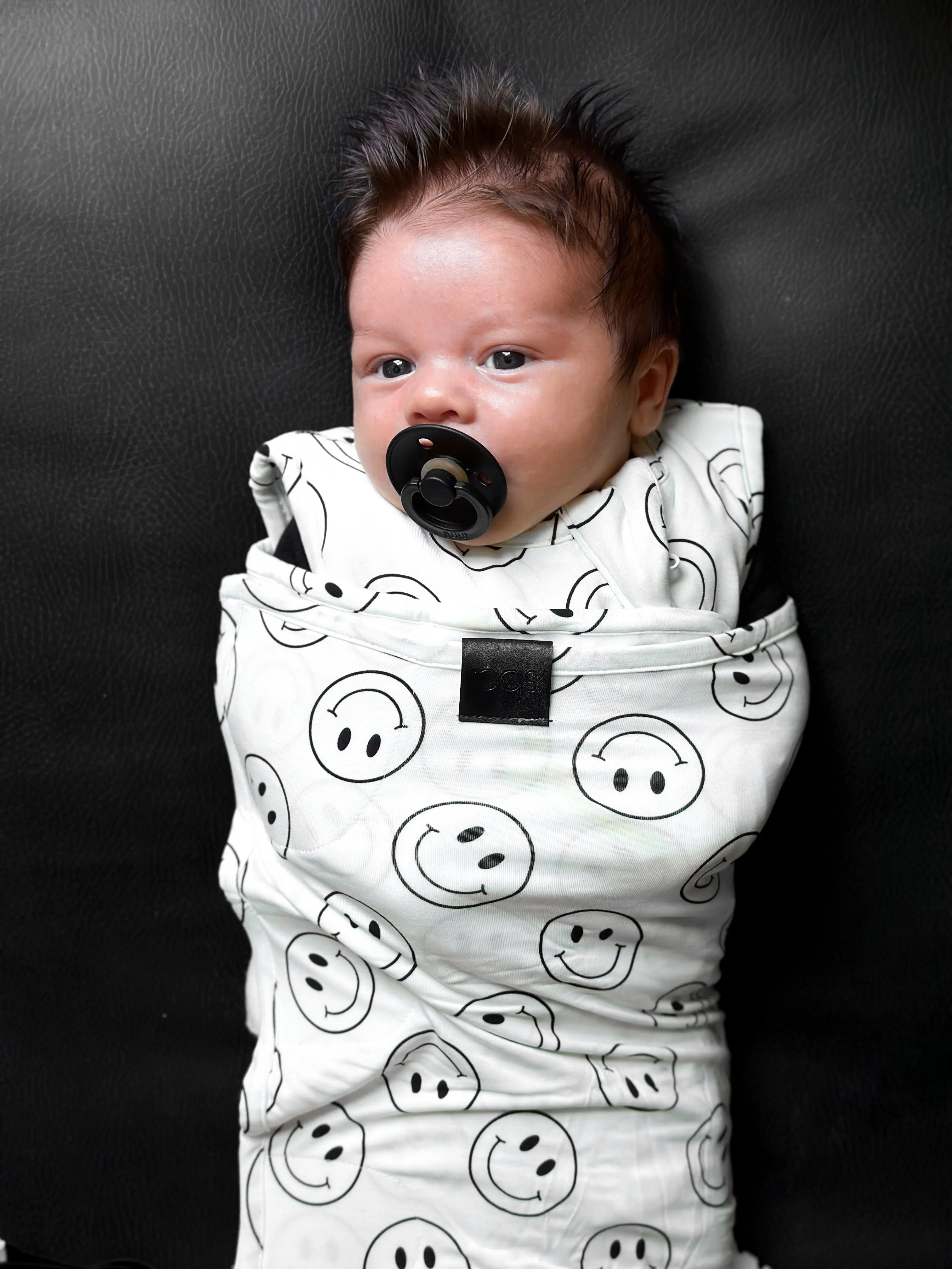 The Bamboo Sleepsack Swaddler in Onyx - 1.0TOG