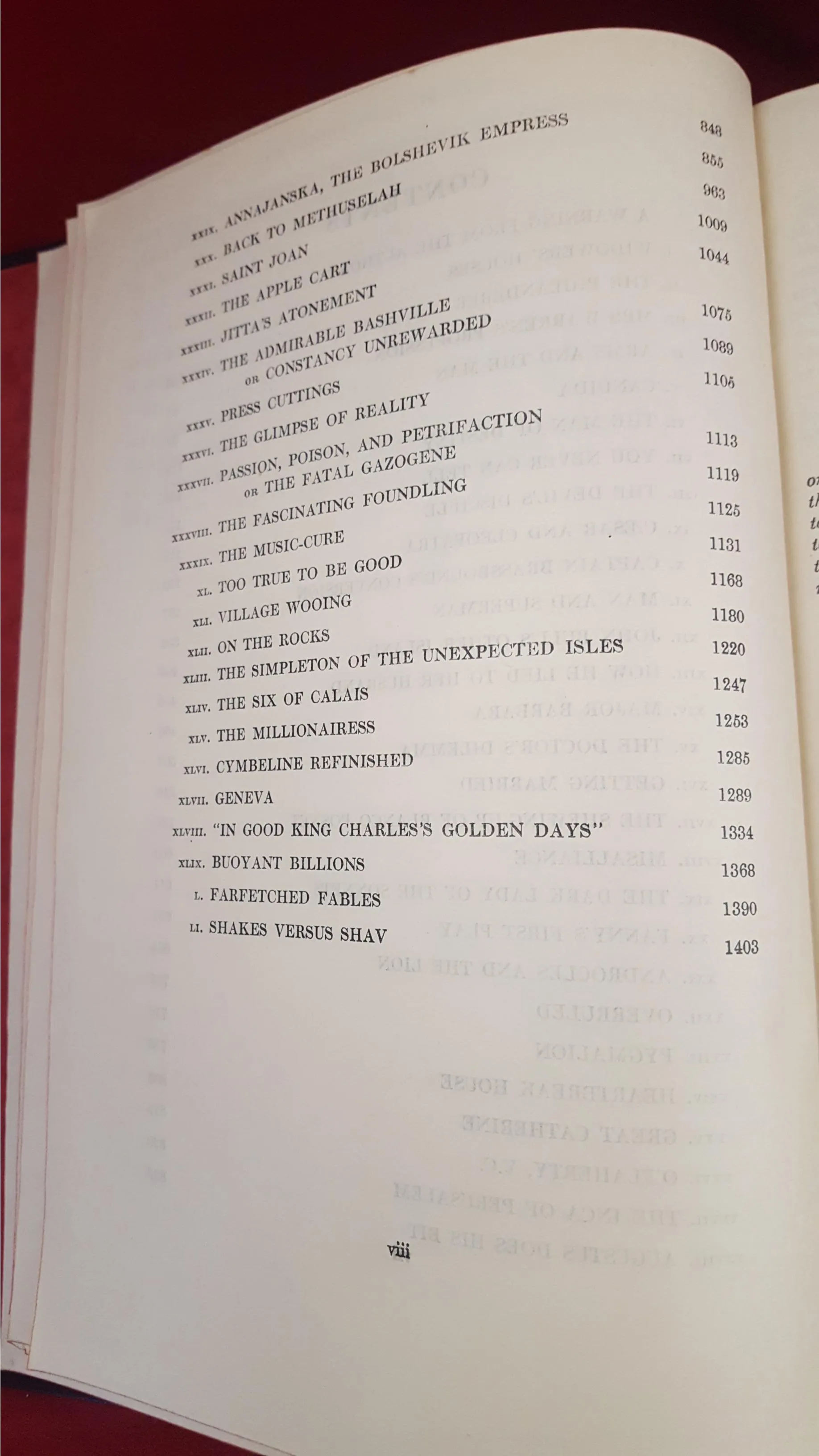 The Complete Plays Of Bernard Shaw, Odhams Press Limited, 1951, Complete Edition