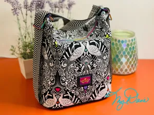 The Mini Krystal Convertible Handbag in Tula Peacock