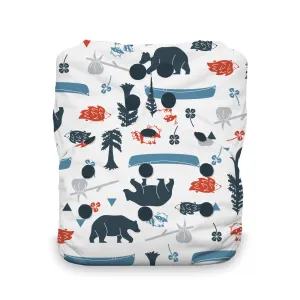 Thirsties - Adventure Trail - Snap, Natural - One Size All-in-One
