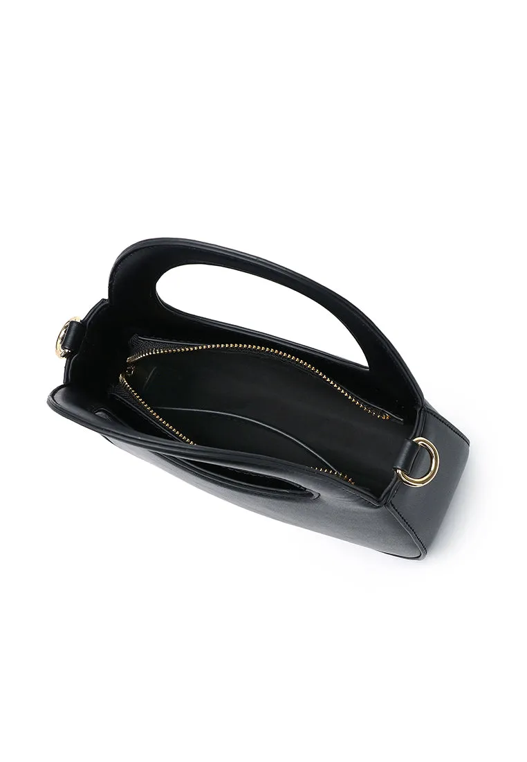Tiara Hobo Bag (Black)