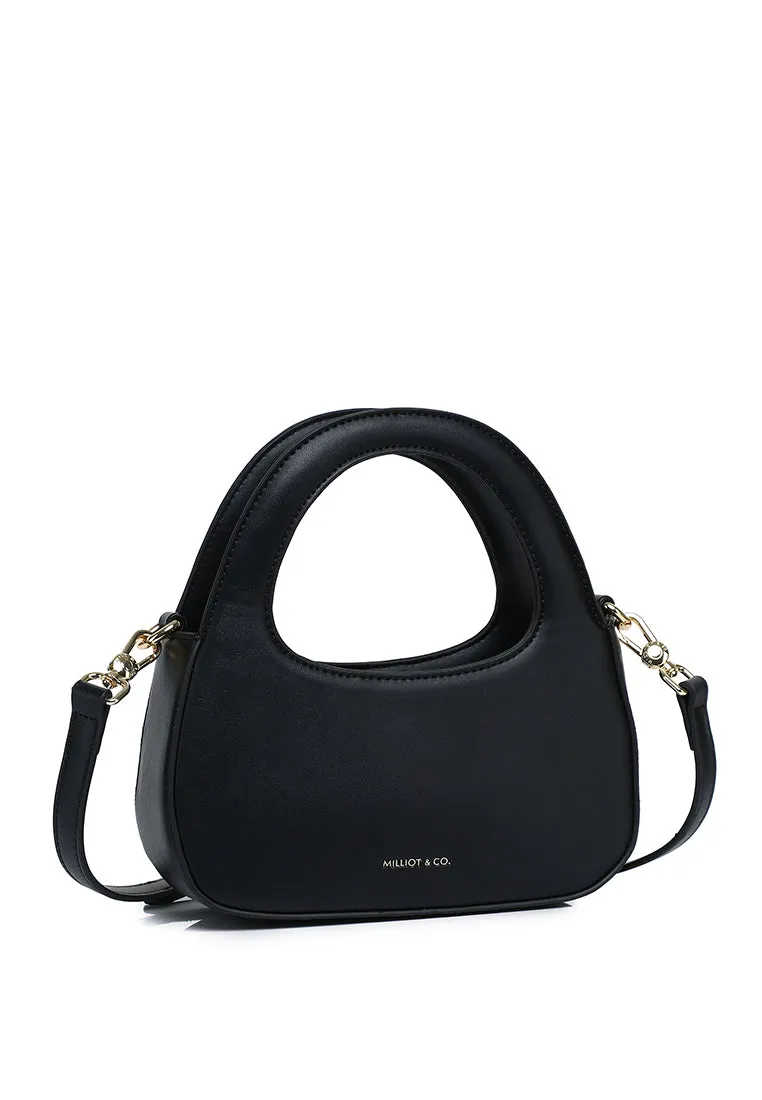 Tiara Hobo Bag (Black)