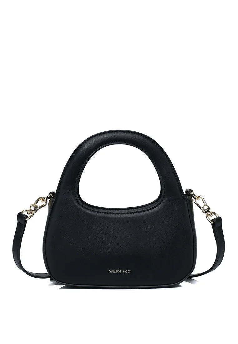 Tiara Hobo Bag (Black)