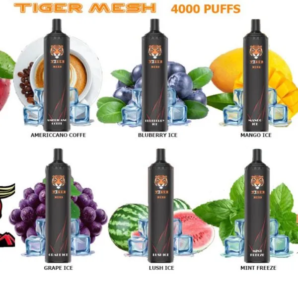 Tiger Mesh Disposable 4000 Puffs (5%)