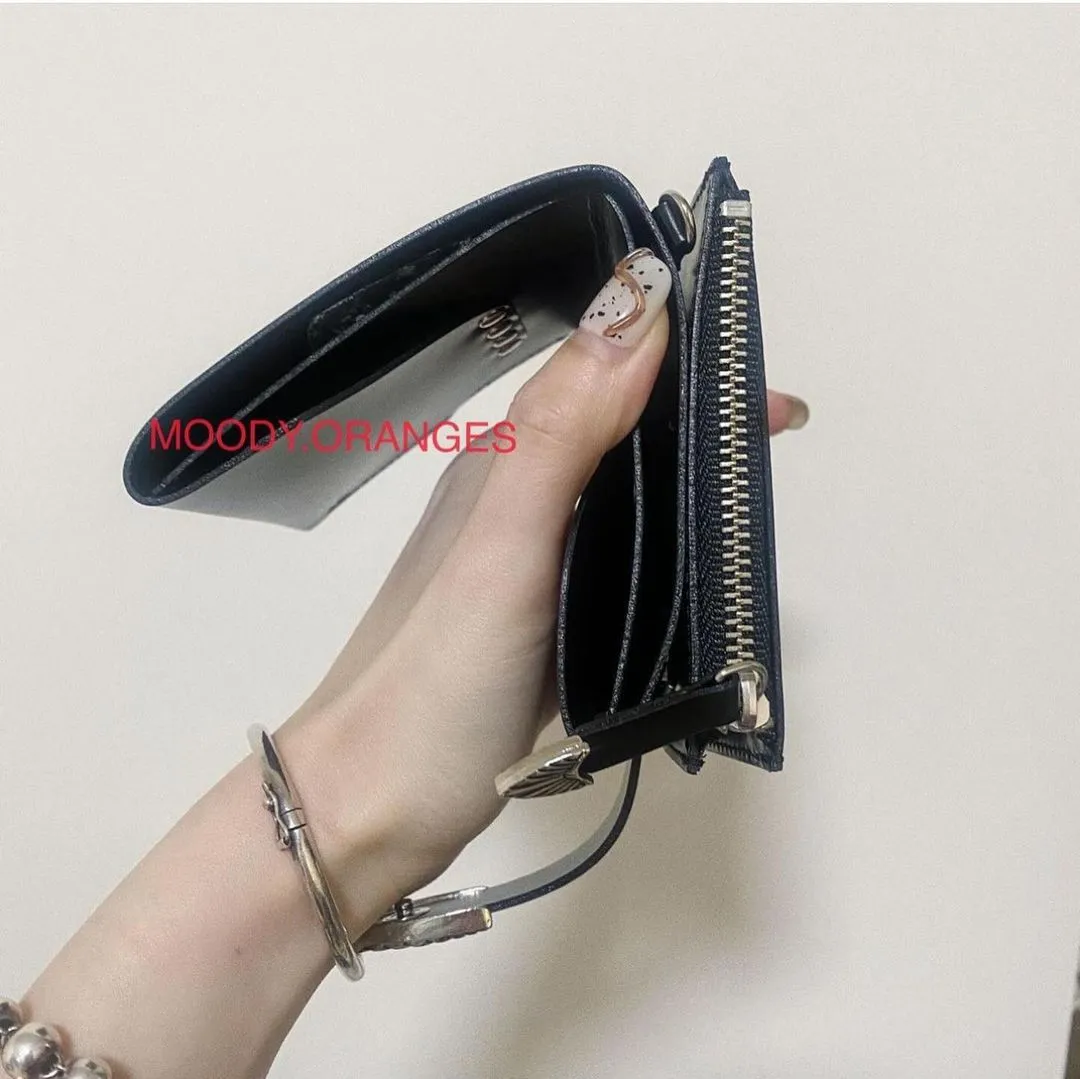 Toga Pulla Leather Shoulder Wallet