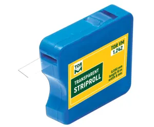 Transparent Striproll 8mm Wide 10m Long