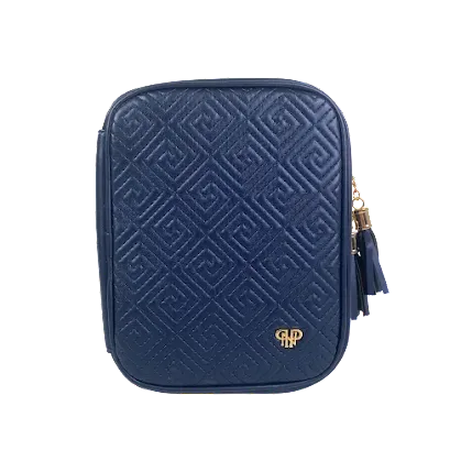 Trinity Jewelry Case - Navy