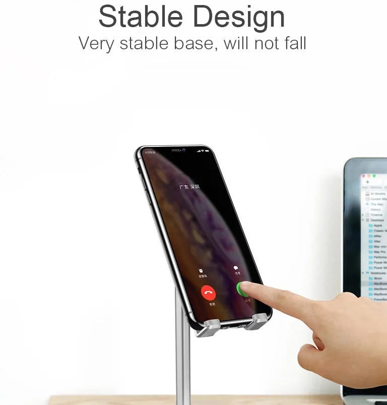 Universal Desk Cell Phone Holder Stand For Mobile Phone/Tablet Desktop Cellphone Holder