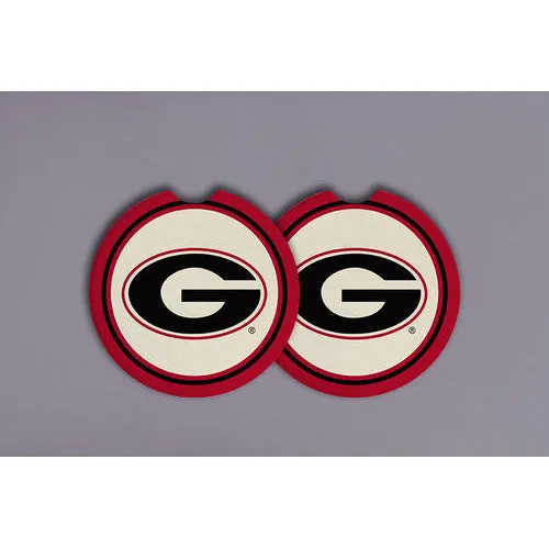 University of Georgia Car Coasters set of 2