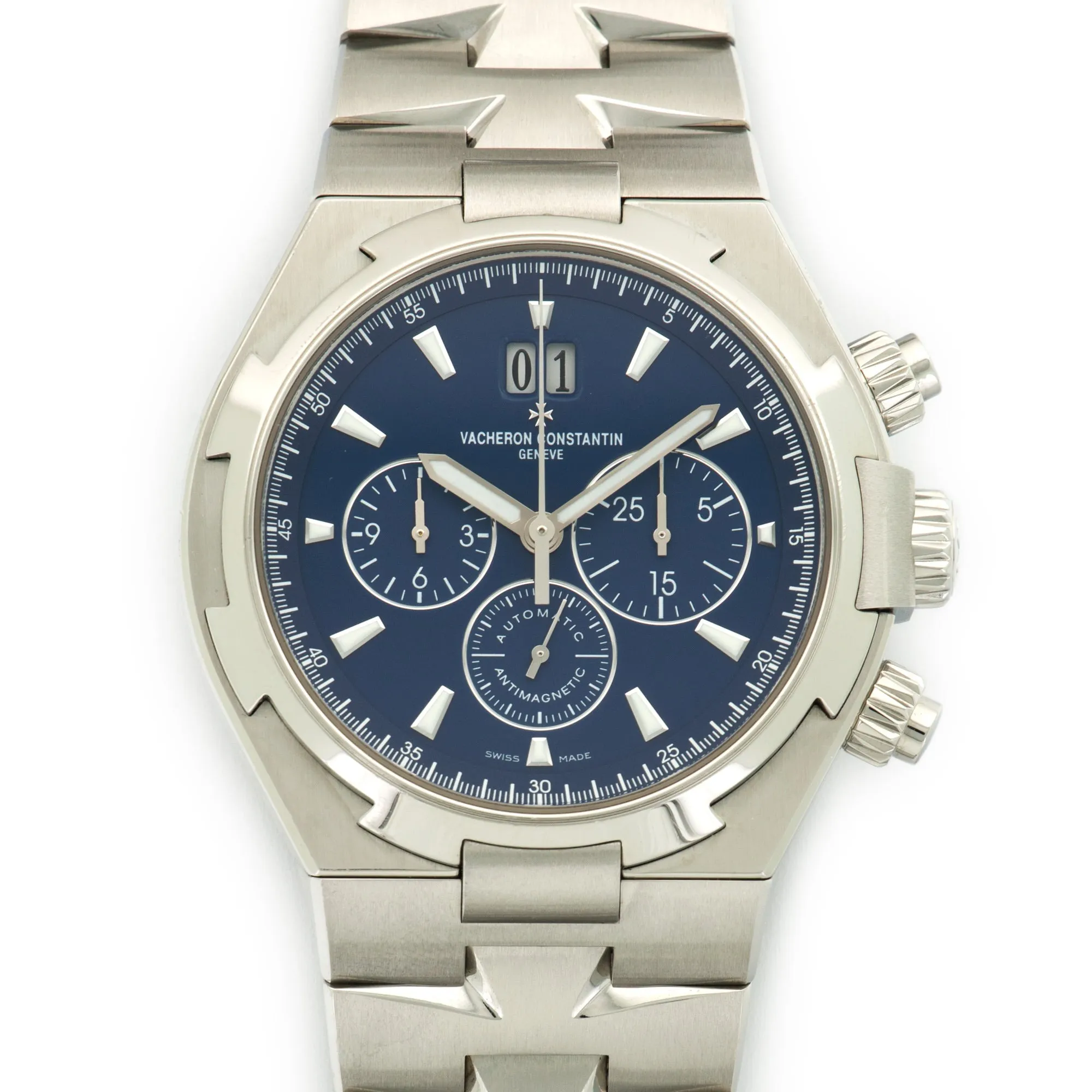 Vacheron Constantin Steel Overseas Chrono Watch Ref. 49150