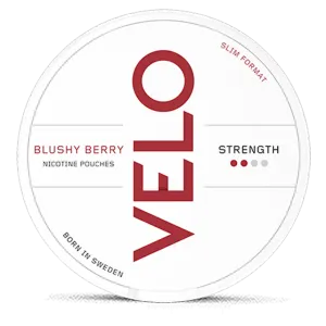 Velo Blushy Berry Nicotine Pouches (20pcs/Can)