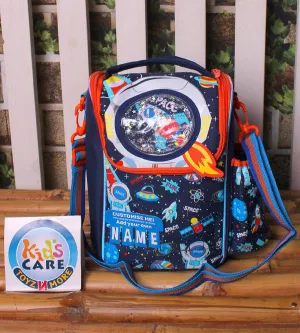 Vest Brand Astronaut Space World Insulated Cross Body Lunch Bag - Customizable & Durable for Kids (U2083)