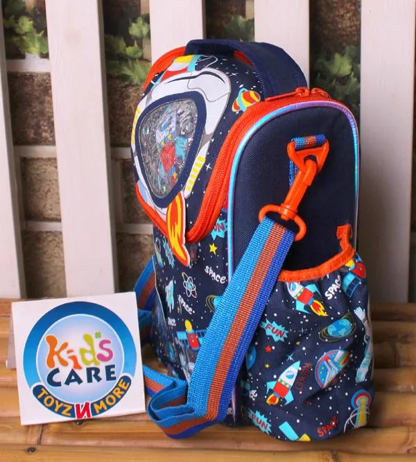 Vest Brand Astronaut Space World Insulated Cross Body Lunch Bag - Customizable & Durable for Kids (U2083)