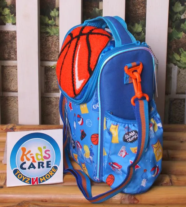 Vest Brand Basketball Insulated Lunch Bag - Custom Name Crossbody & Diaper Bag (U2083)