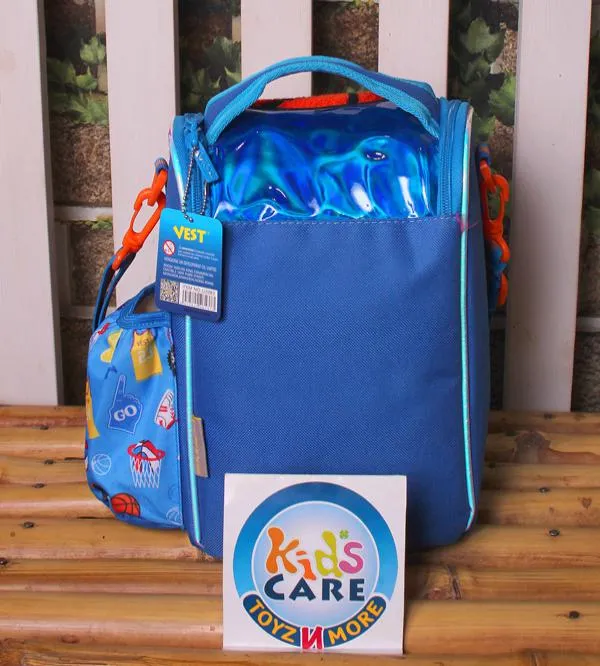 Vest Brand Basketball Insulated Lunch Bag - Custom Name Crossbody & Diaper Bag (U2083)