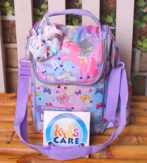 Vest Brand Unicorn Insulated Lunch Bag for Kids & Moms - Personalized Name Cross-Body | Spill-Resistant & Durable (U2083)