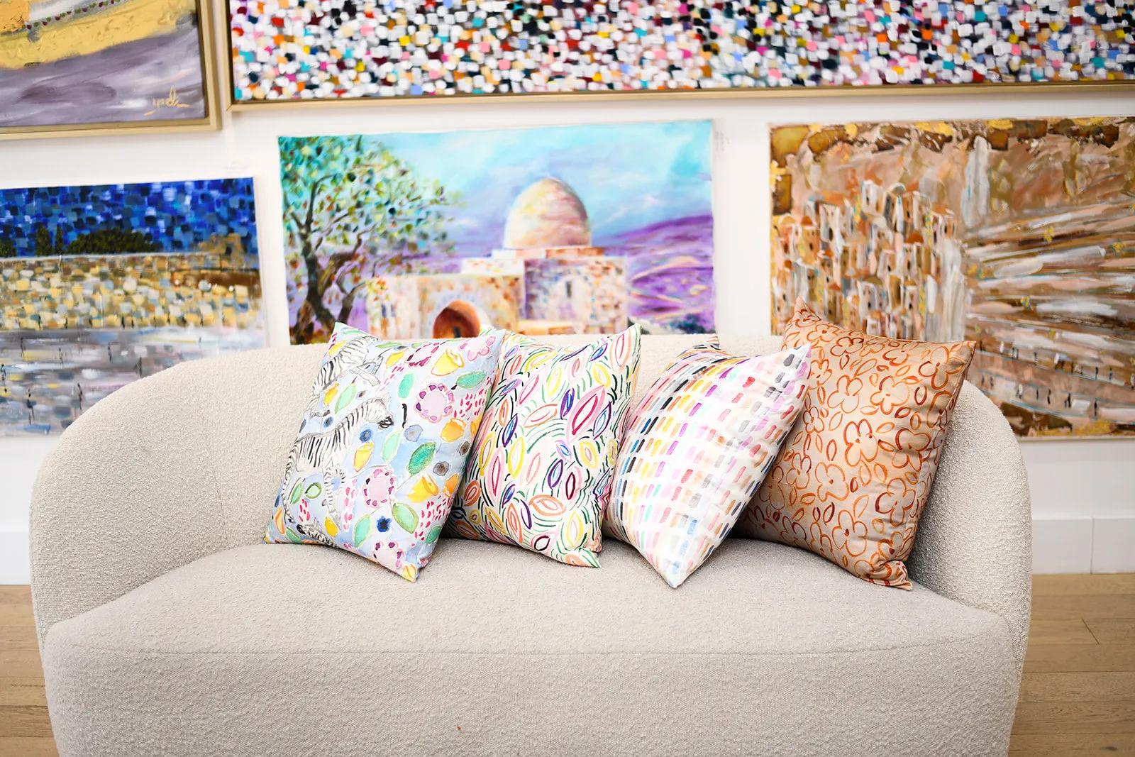 Vibrant Petals | Pillow