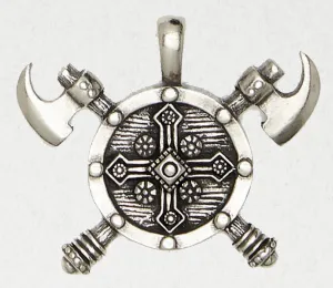 Viking Shield Necklace