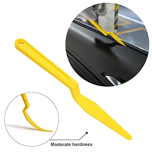 Vinyl Wrap Tool Kit with 5M Knife Tape, Window Tint Tool Kit, Felt Squeegee, Micro Squeegee, Wrap Magnets Holders, Gloves, Safety Cutter, Utility Knife, Plastic Razor Blades Vinyl Application