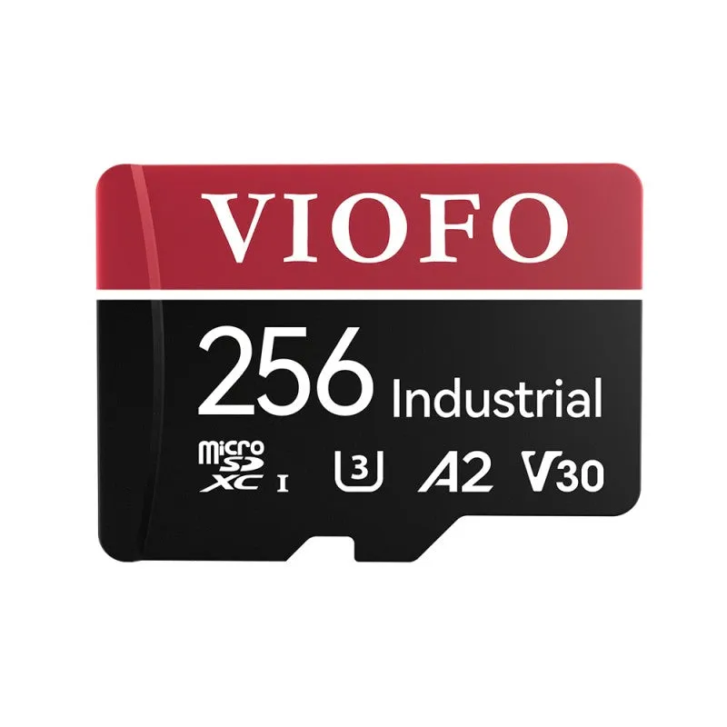 VIOFO Industrial Grade microSD Card, U3 A2 V30 High Speed Memory Card with Adapter, 32GB / 64GB / 128GB / 256GB Optional