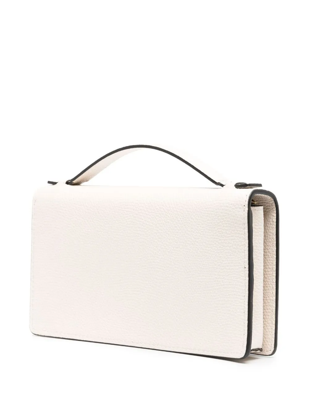 Vlogo signature leather wallet on chain