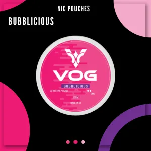 VOG Nicotine Pouches Bubblicious (20pcs/Can)