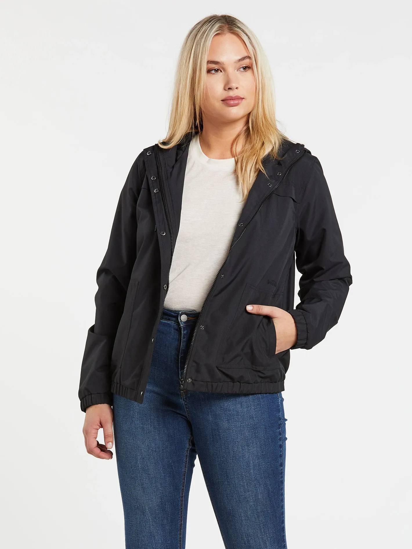 Volcom Womens Enemy Stone Windbreaker Jacket