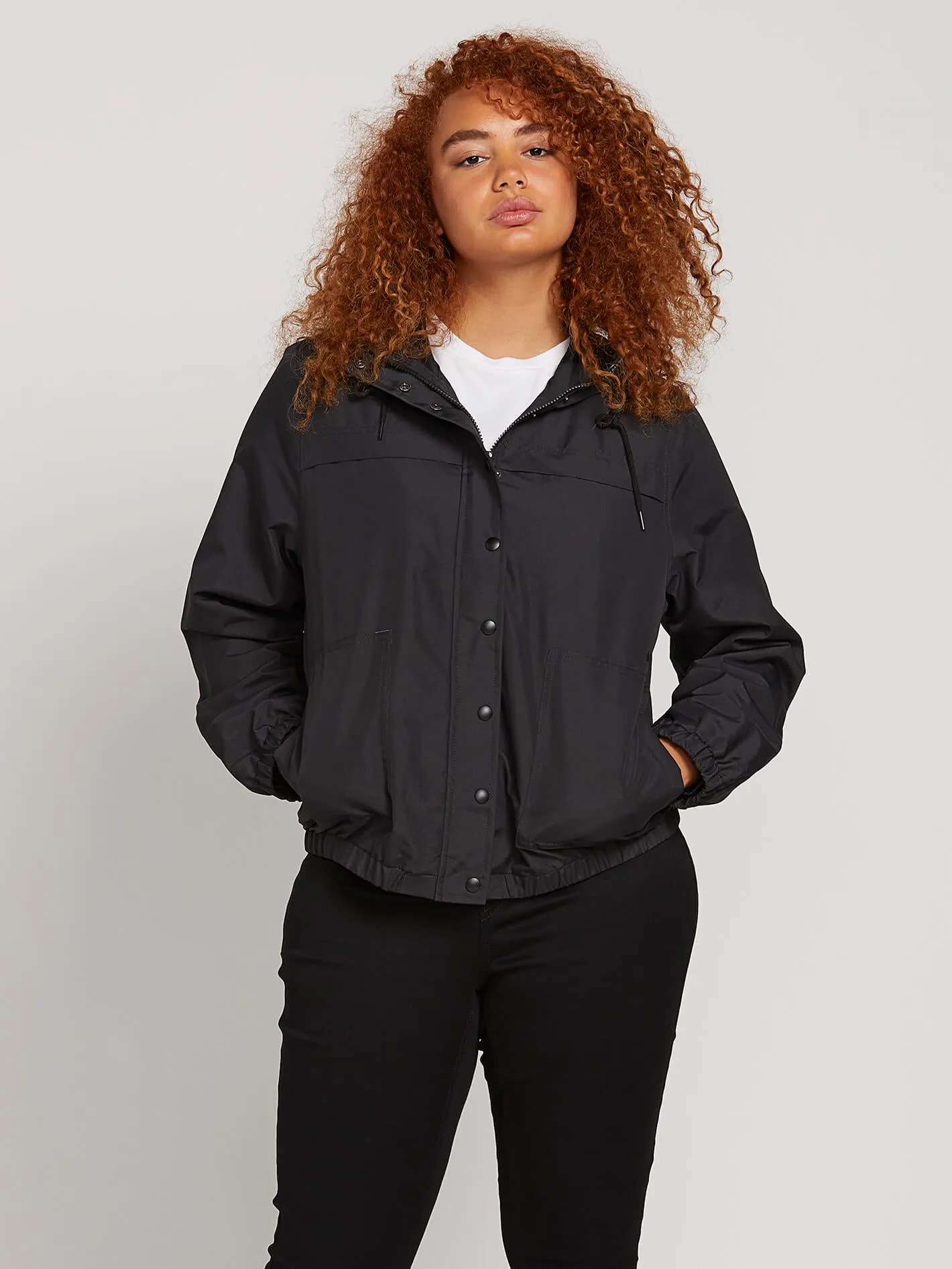 Volcom Womens Enemy Stone Windbreaker Jacket