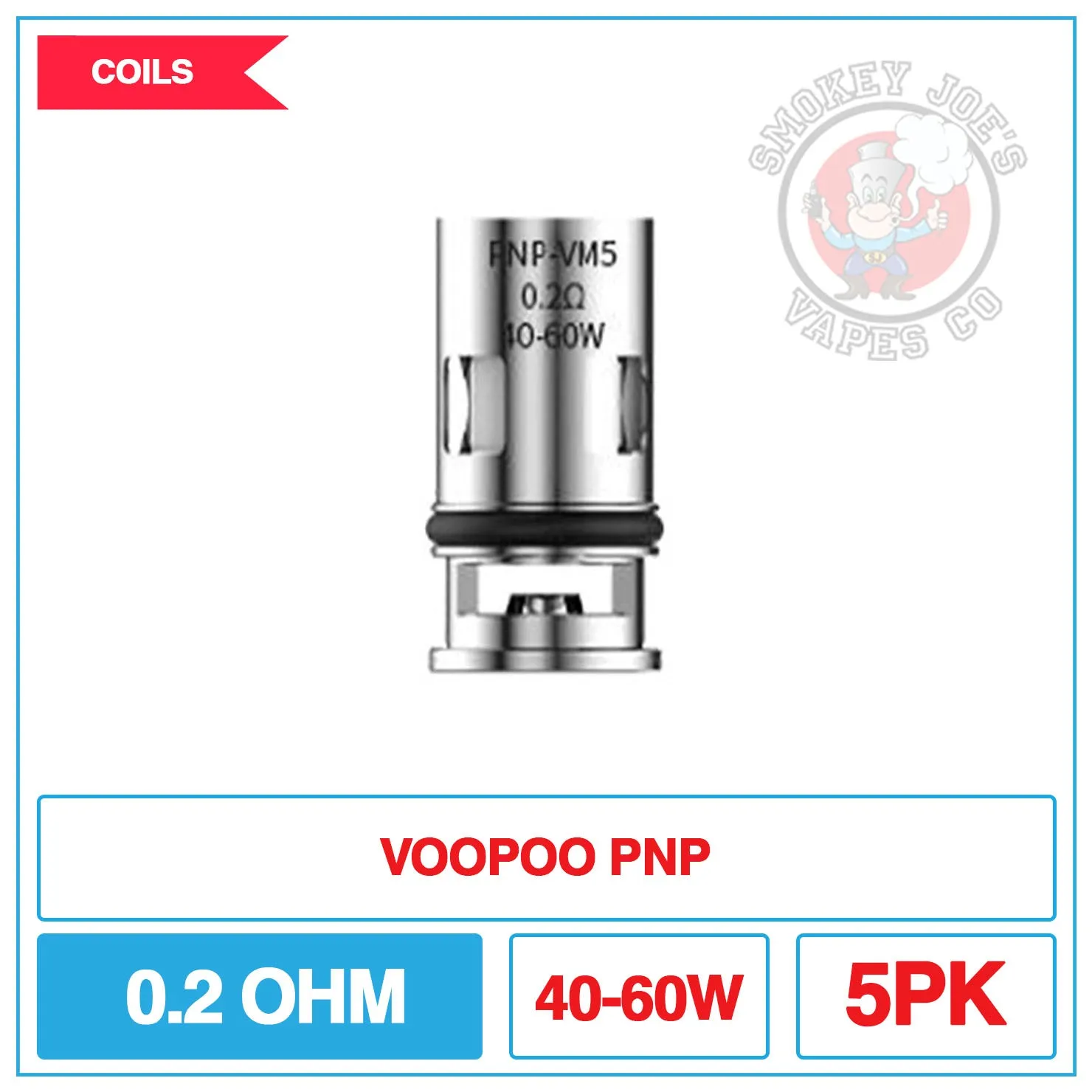 Voopoo PNP - Replacement Coils - 5pk