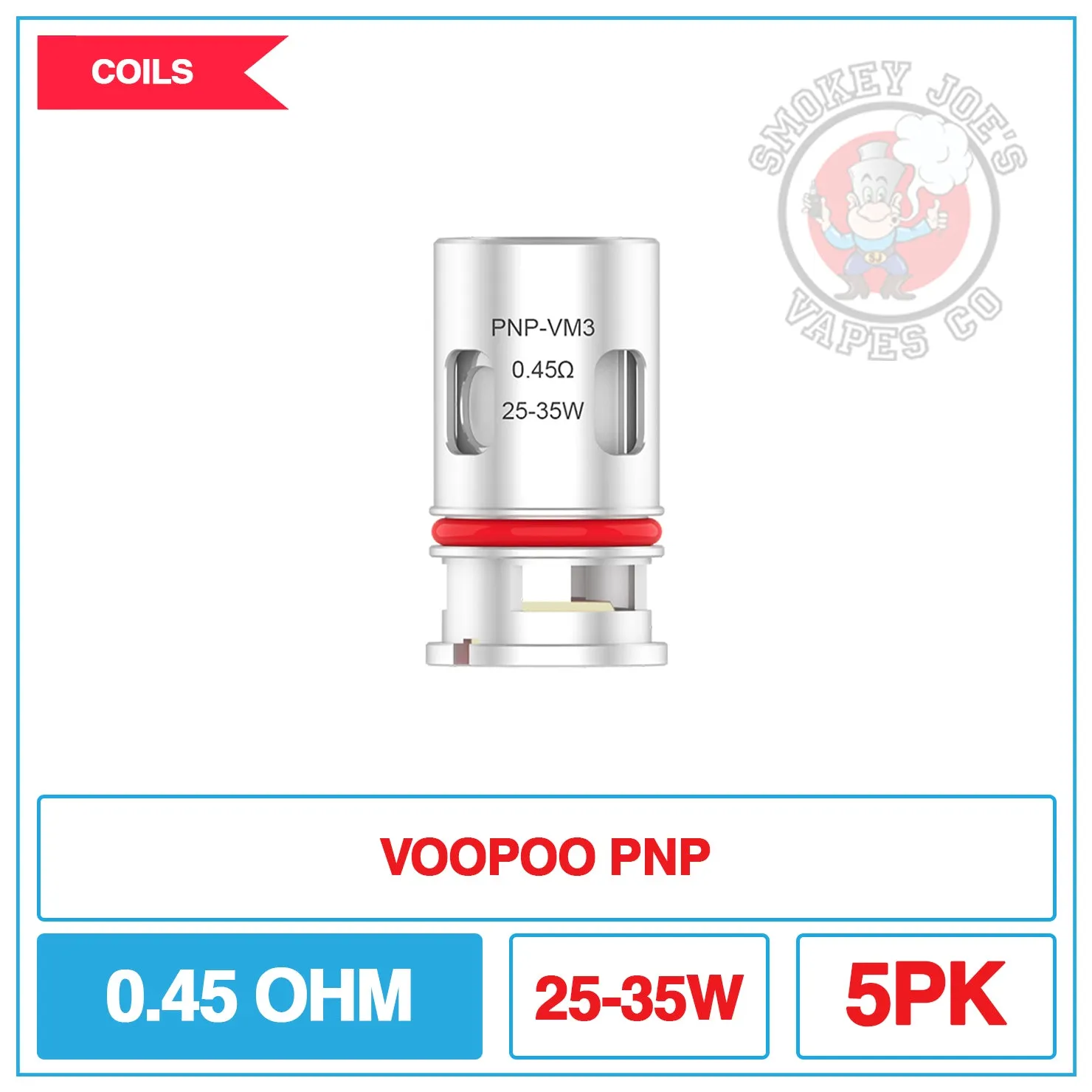 Voopoo PNP - Replacement Coils - 5pk
