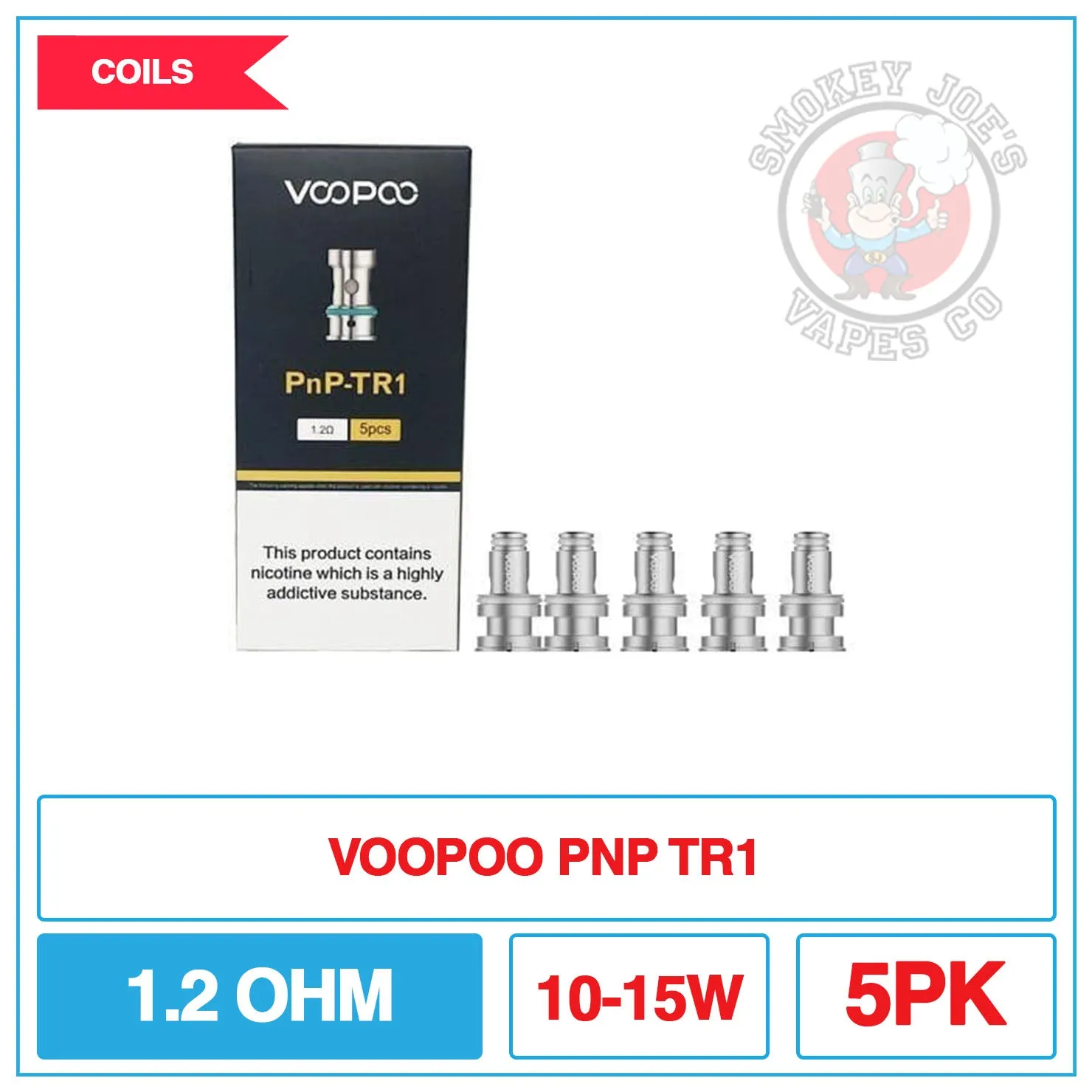 Voopoo PNP - Replacement Coils - 5pk