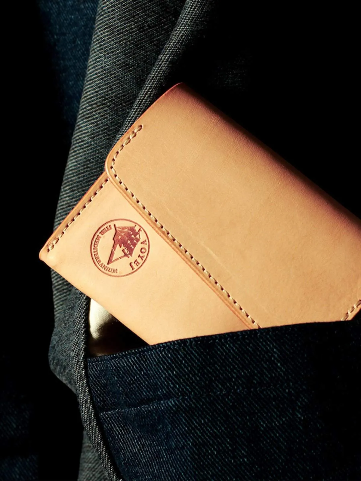 Voyej Vasa VIII Natural Card Case