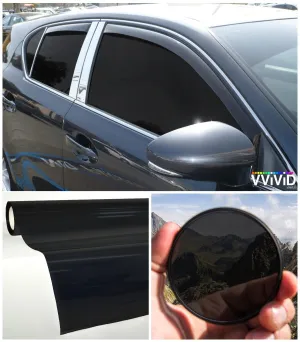 VViViD Dark Black Transparent Window Tint