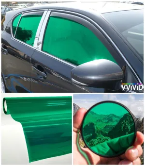 VViViD Green Transparent Window Tint