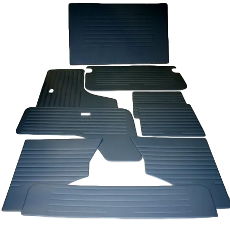VW T2 BAY WINDOW 9 PIECE PANEL KIT WESTFALIA CLOTH DESIGN