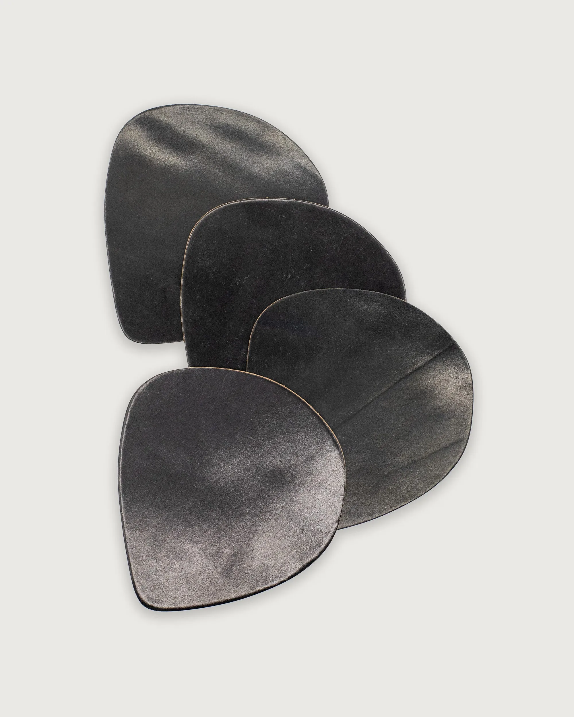 Wabi Sabi Coasters in Shell Cordovan