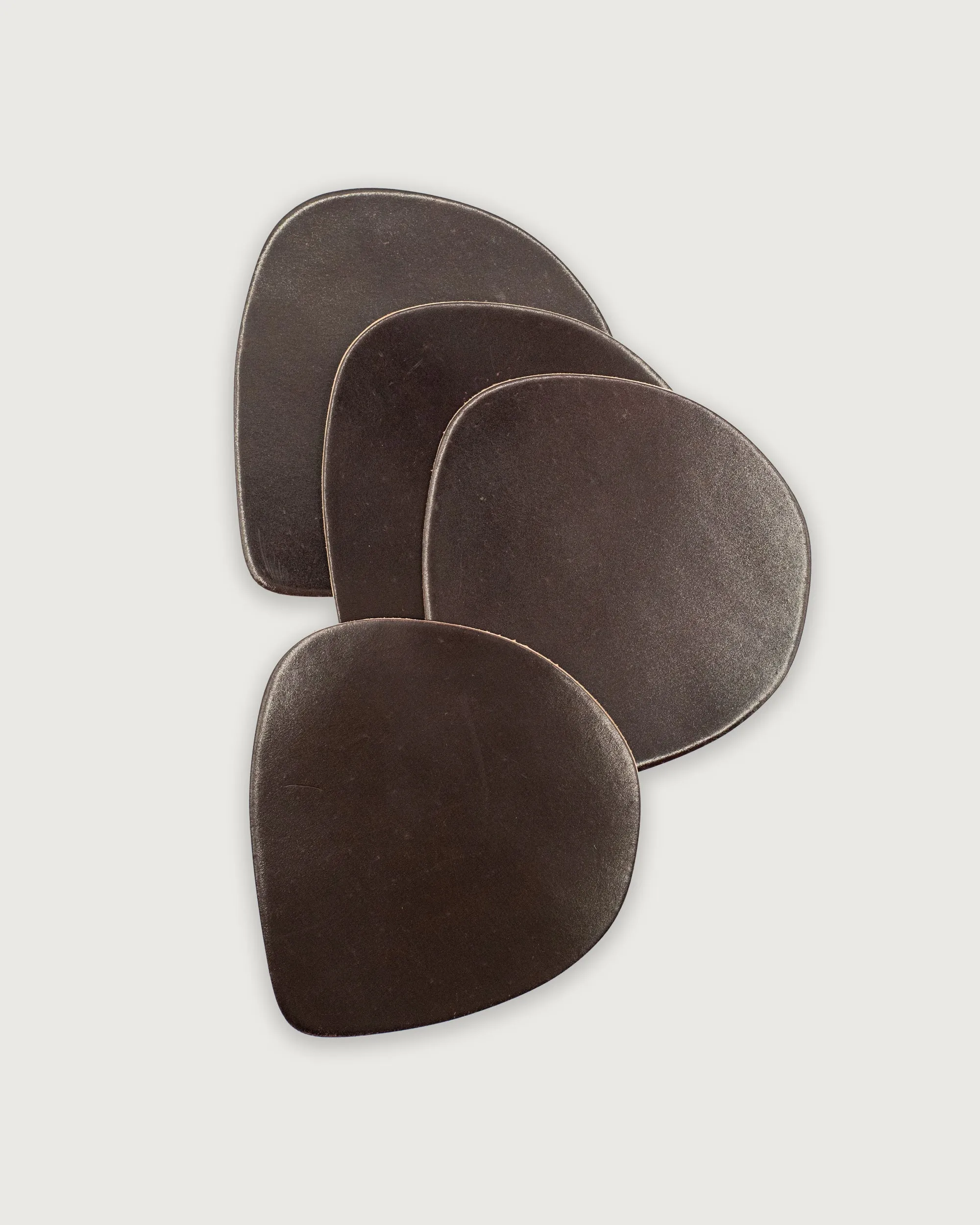 Wabi Sabi Coasters in Shell Cordovan