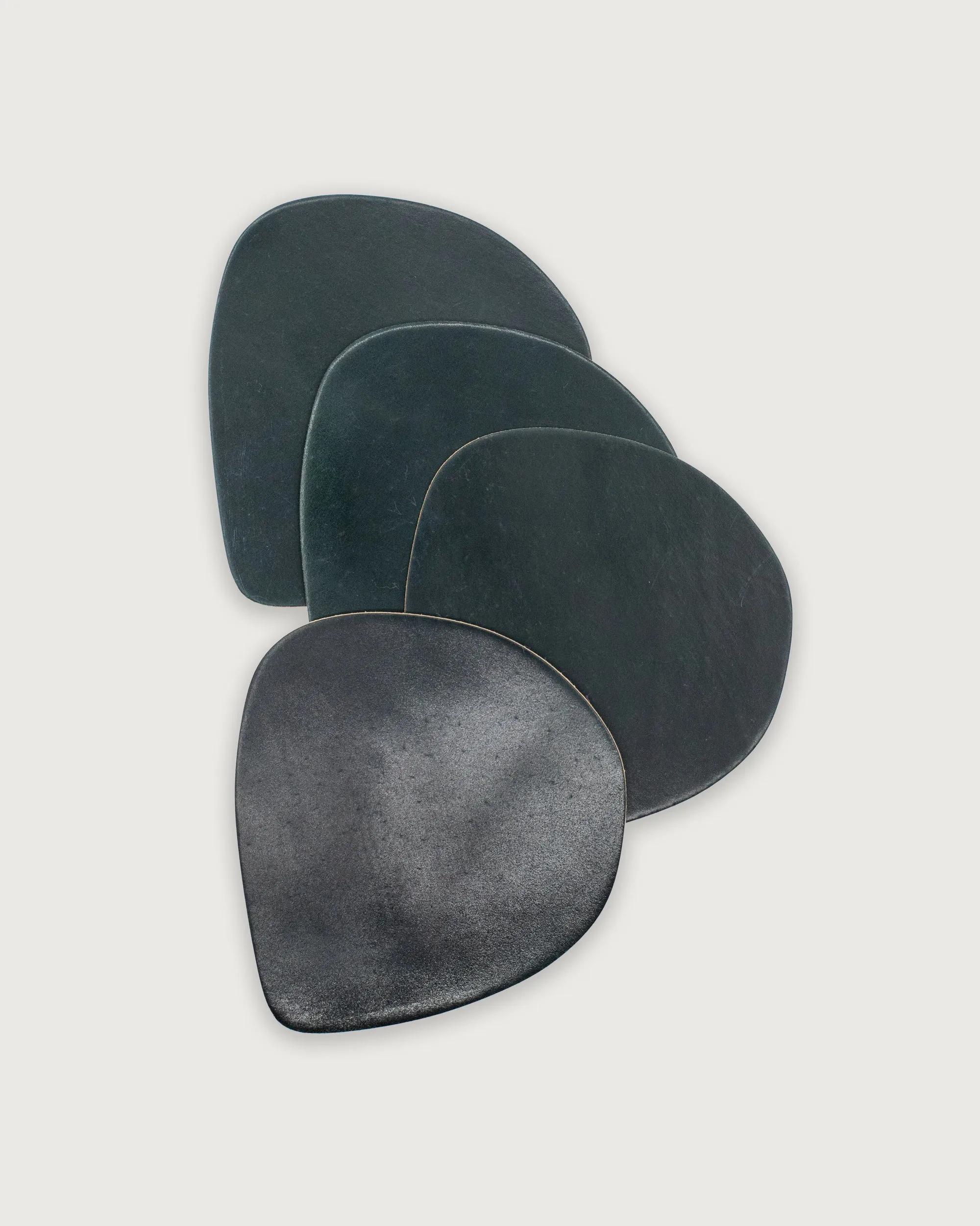 Wabi Sabi Coasters in Shell Cordovan